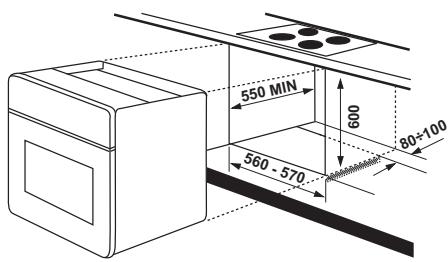 PROGRESS PHN1220X - Fijación del hora al mueble - 2