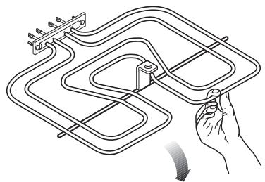 PROGRESS PHN1220X - Ensure the retaining nut on the grill element is properly tightened so that it does not fall down when in use. - 2