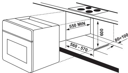 PROGRESS PHN1220X - Fissaggio nel mobile - 2