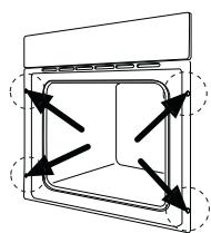PROGRESS PHN1320X - Fijación del hora al mueble - 3