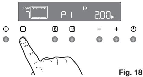 Pyro 7 P1 →1 2.00 ① B - + ② ③ Fig. 18