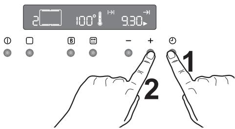 2 100° 9:30 ① □ B - + ② ① ②