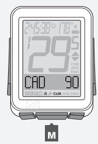 BONTRAGER NODE 2 - Viewing Cadence CUR AVG MAX - 3