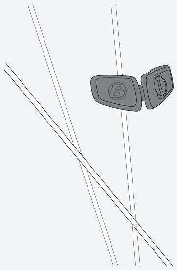 BONTRAGER NODE 2 - To Install the Speed Magnet - 1