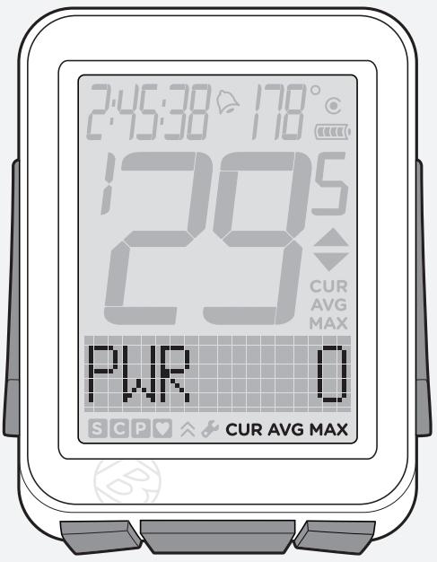 BONTRAGER NODE 2 - Viewing Power CUR AVG MAX - 1