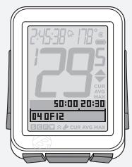 BONTRAGER NODE 2 - To Start the Interval Clock, or Restart at 0 - 3