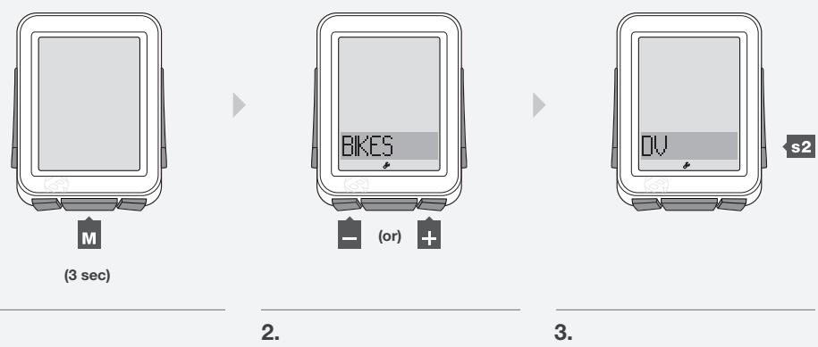 BONTRAGER NODE 2 - To Turn the Dual View Function On, Configure Display - 1