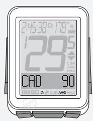 BONTRAGER NODE 2 - Viewing Cadence CUR AVG MAX - 4