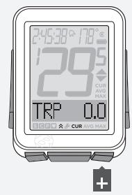 BONTRAGER NODE 2 - Viewing Heart Rate CUR AVG MAX - 1