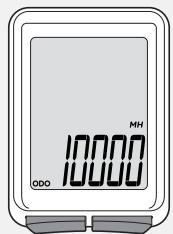 BONTRAGER TRIP 4W - To Set the Units of Measurement and Odometer - 7