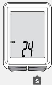 BONTRAGER TRIP 4W - To Set the Clock - 4