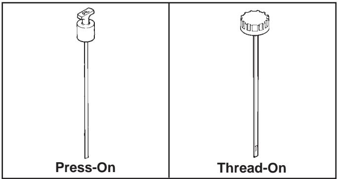 KOHLER CH15 - For engines with a thread-on style dipstick: - 1