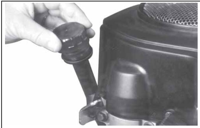 KOHLER CV22 - Check Oil Level - 1