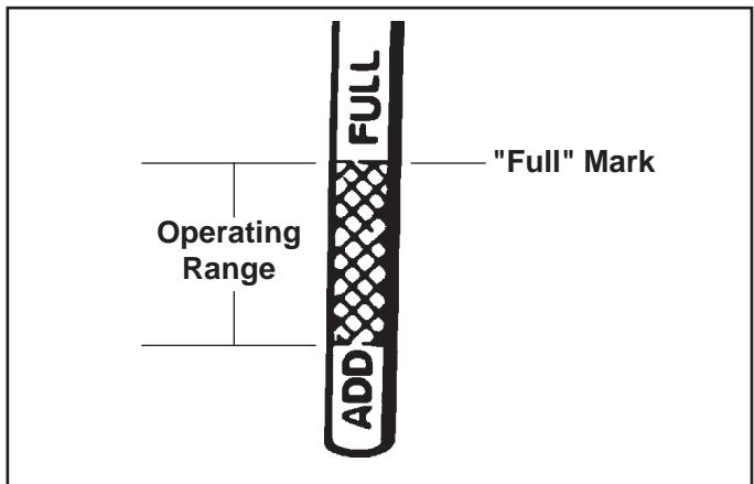 KOHLER CV26 - Check Oil Level - 2