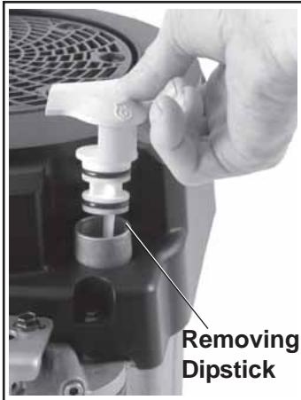 KOHLER SV530 - Check Oil Level - 1