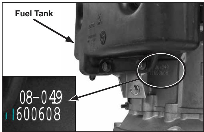 KOHLER XTR-6 - Serial Number - 1