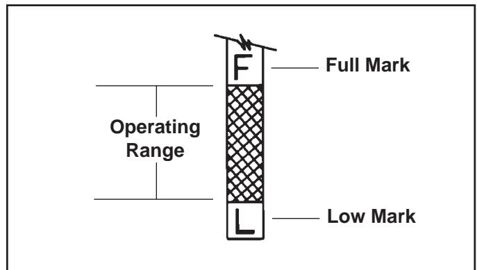 KOHLER XTR-6 - Oil Level Check - 2