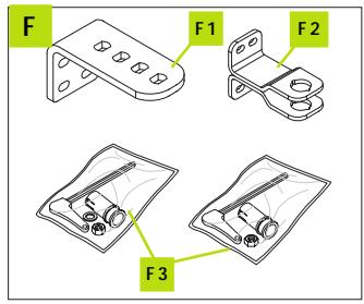 ADYX LINEA 300 - DISPOSITIFS INCLUS DANS L'EMBALLAGE - 4