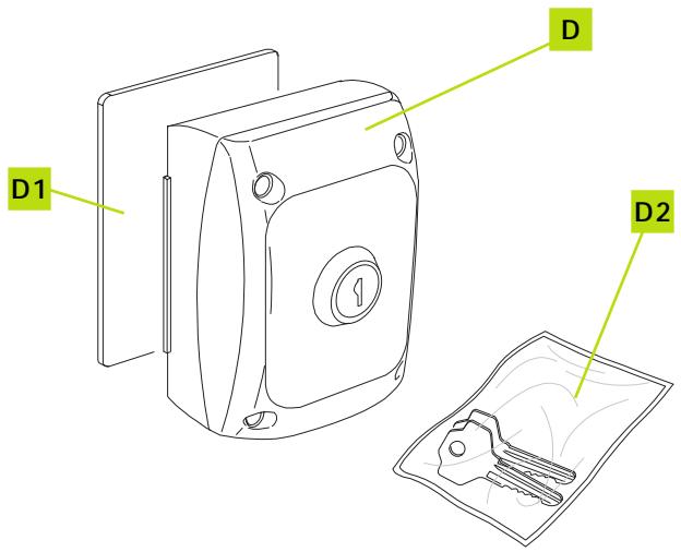 ADYX LINEA 300 - DISPOSITIFS INCLUS DANS L'EMBALLAGE - 5