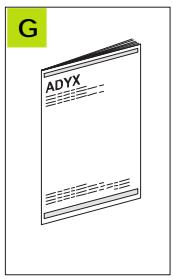 ADYX LINEA 300 - DISPOSITIFS INCLUS DANS L'EMBALLAGE - 2