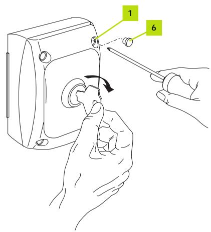 ADYX LINEA 300 - INSTALLATION DU SÉLECTEUR À CLÉ - 2