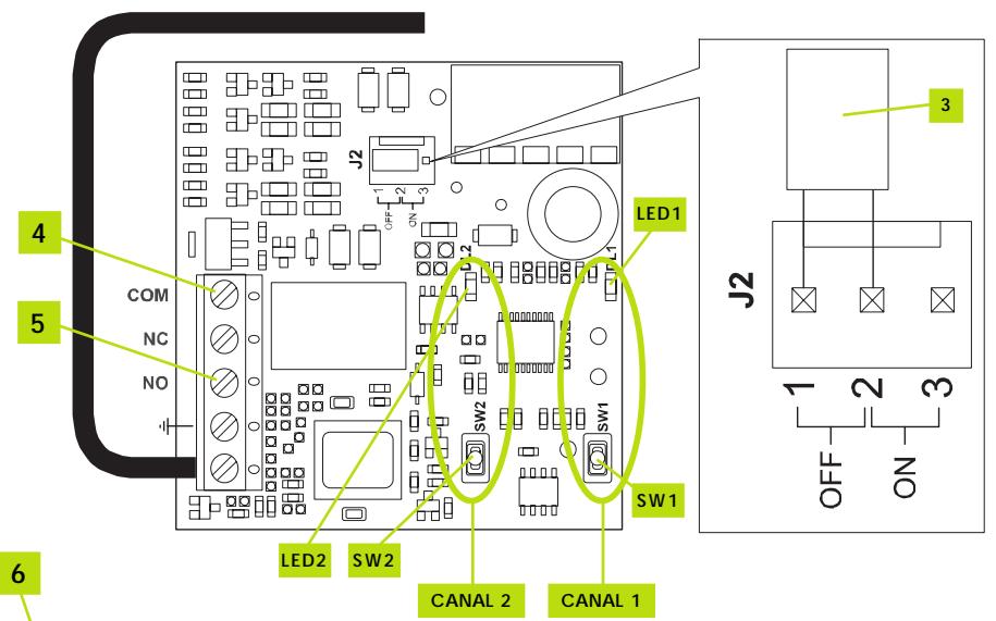 ADYX LINEA 300 - BRANCHEMENT DES BATTERIES (EN OPTION) - 6