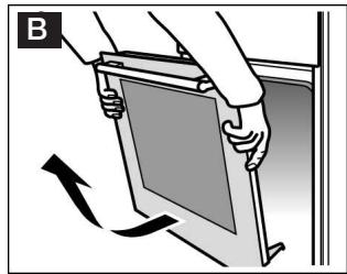 CONSTRUCTA CF234750 - Detaching the door - 2