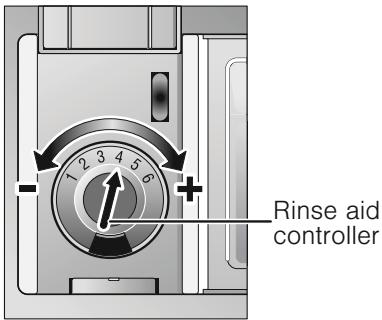 CONSTRUCTA CP332S2 - Setting amount of rinse aid - 1