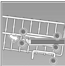 CONSTRUCTA CP332S2 - Top basket with upper and lower roller pairs - 2