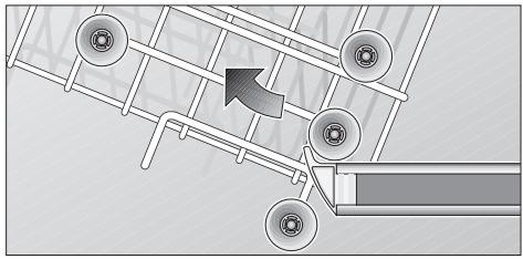 CONSTRUCTA CP432J5 - Top basket with upper and lower roller pairs - 1