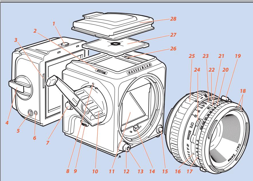 HASSELBLAD 503CW - 501cm & 503CW - 1