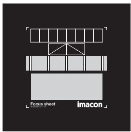 HASSELBLAD FLEXTIGHT 949 - Use procedure below to make Focus Calibration: - 1