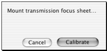 HASSELBLAD FLEXTIGHT 949 - Use procedure below to make Focus Calibration: - 2