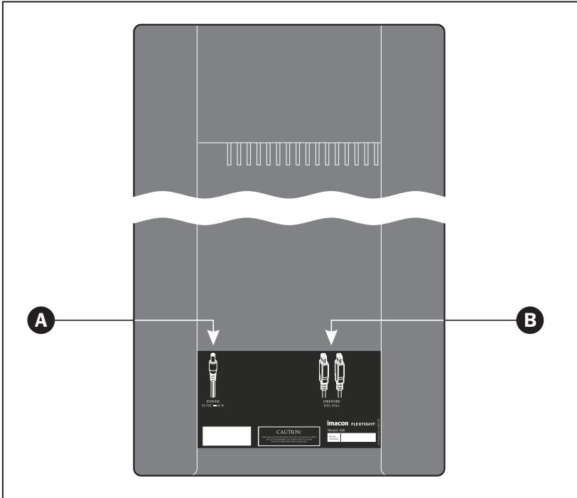 HASSELBLAD FLEXTIGHT 949 - Back Panel &amp; Connectors - 1