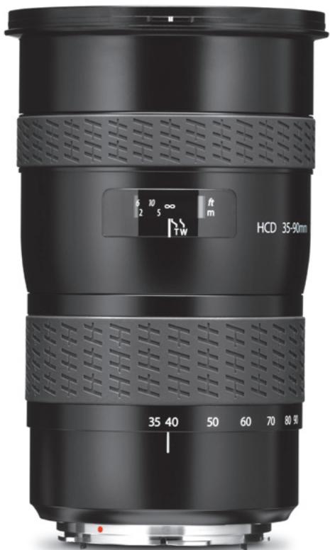 HASSELBLAD HCD 4.0-5.6 35-90 - Close focus range data: - 1