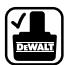 DEWALT DC925KB - Schilder am Ladegerät und am Akku - 7