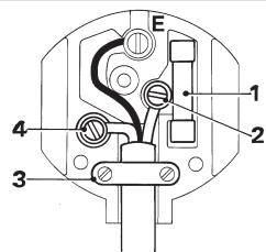 DEWALT DC925KB - Mains plug replacement (U.K. & Ireland only) - 1