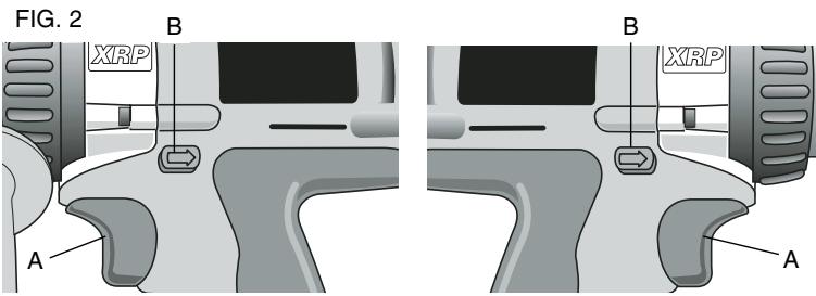 DEWALT DCD950VX - Botón de control de marcha adelante/reversa (Fig. 2) - 1