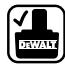 DEWALT DW960K-2 - Schilder am Ladegerät und am Akku - 7