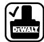 DEWALT DW965K - Etiketterna på laddaren och batteriepaketet - 7