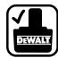DEWALT DW966K-2 - Placas em carregarao e jogo de baterias - 7