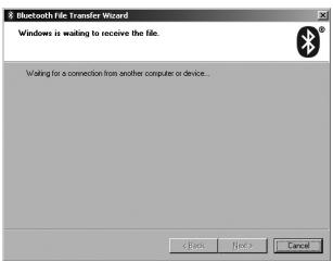 SWEEX BT211 - Receiving a file - 4