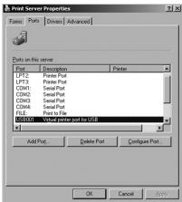SWEEX DS001 - USB printer setup - 2