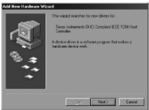 SWEEX FW011 - Installation Windows 98SE - 1