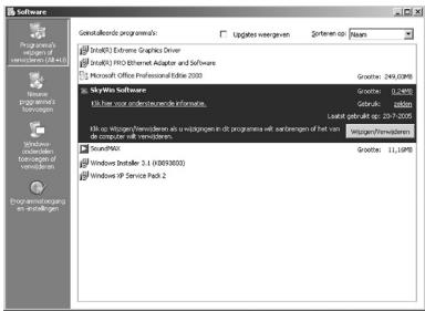 SWEEX IP001 - Windows XP display - 1