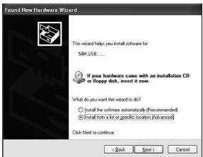 SWEEX LW053 - Installation under Windows 2000 and XP - 2