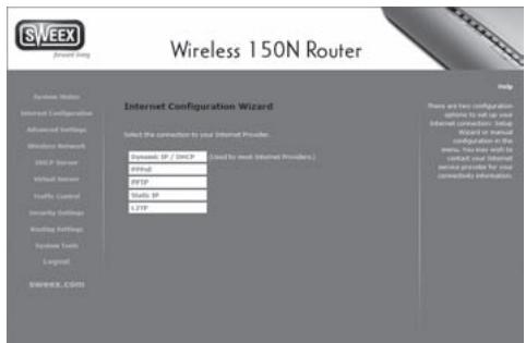 SWEEX LW150 - Se connecter au routeur: - 3
