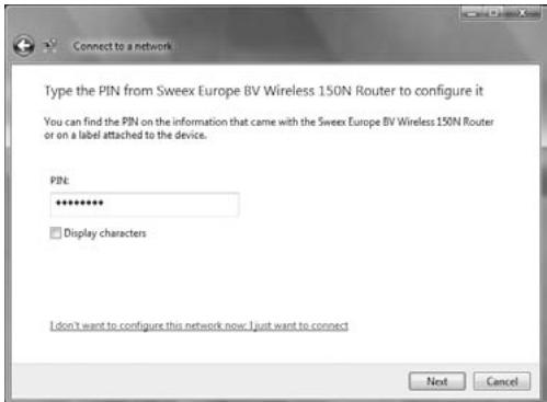 SWEEX LW150 - Se connecter à un réseau sans fil - 4