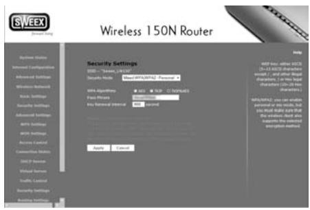 SWEEX LW150 - Sécuriser votre réseau sans fil - 1