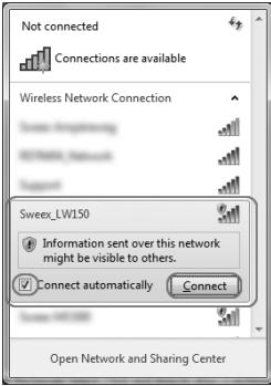 SWEEX LW153 - Windows 7: - 2